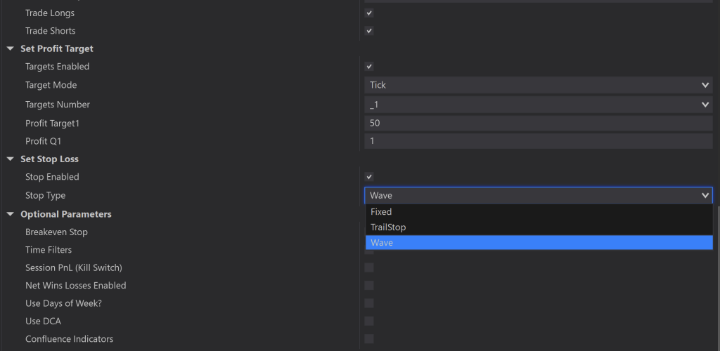 PDHL Settings